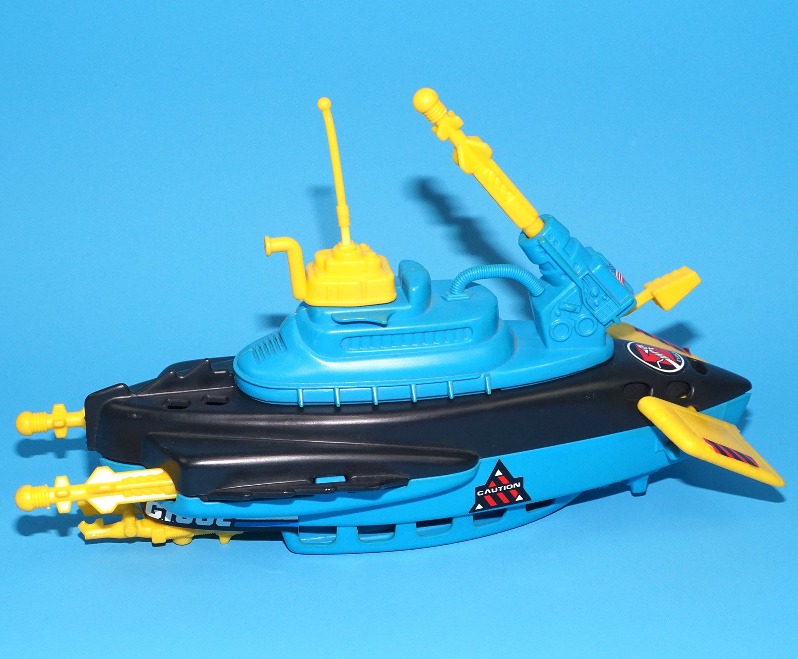 1992 GI JOE BARRACUDA 100% COMPLETE HASBRO - Image 3