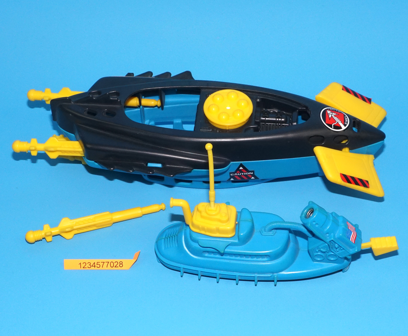 1992 GI JOE BARRACUDA 100% COMPLETE HASBRO - Image 4