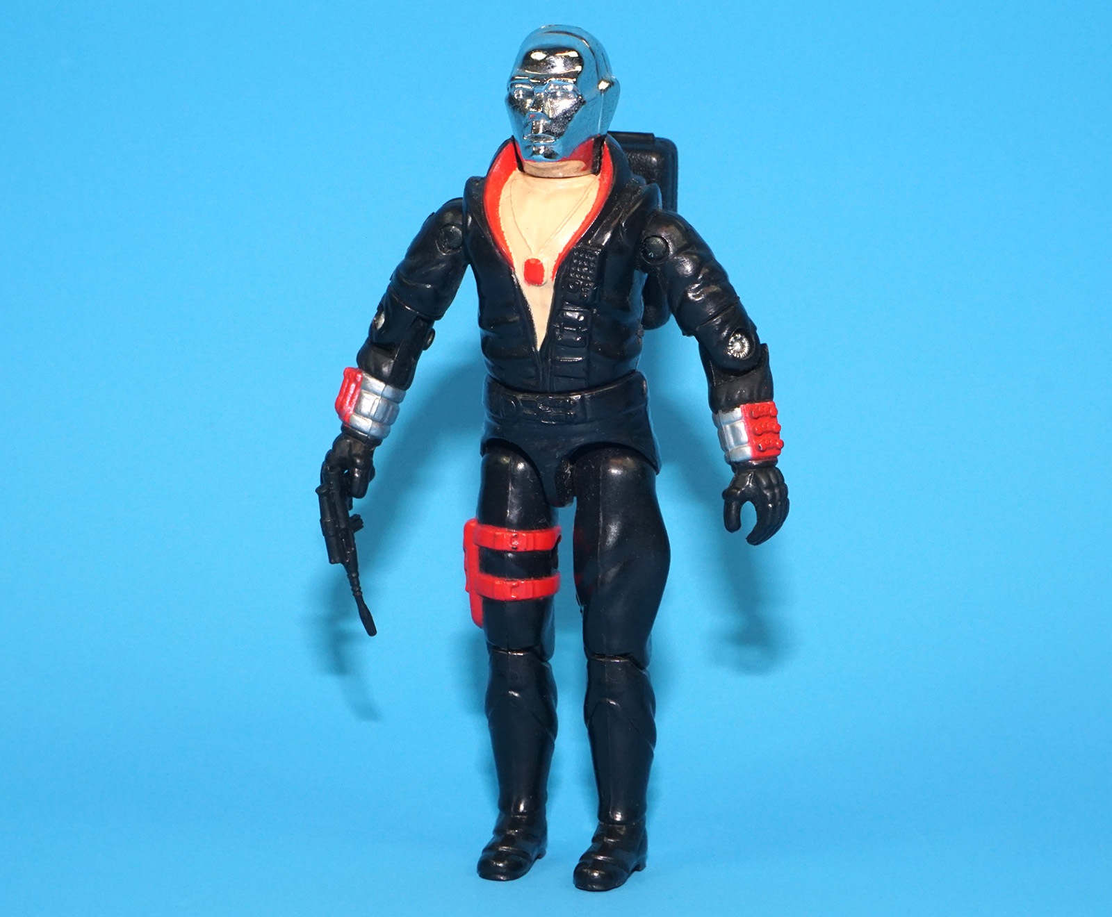 1983 GI JOE DESTRO v1 100% COMPLETE C9+ HASBRO - Image 2