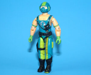 1984 GI JOE COPPERHEAD v1 COBRA MOCCASIN DRIVER 100% COMPLETE C8 HASBRO