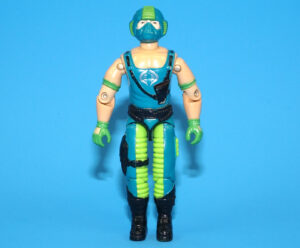 1984 GI JOE COPPERHEAD v1 COBRA MOCCASIN DRIVER 100% COMPLETE C8+ HASBRO