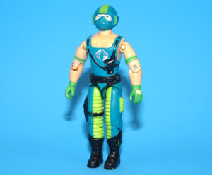 1984 GI JOE COPPERHEAD v1 COBRA MOCCASIN DRIVER 100% COMPLETE C8 HASBRO