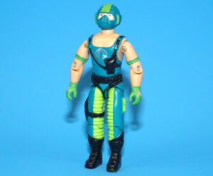 1984 GI JOE COPPERHEAD v1 COBRA MOCCASIN DRIVER 100% COMPLETE C9 HASBRO