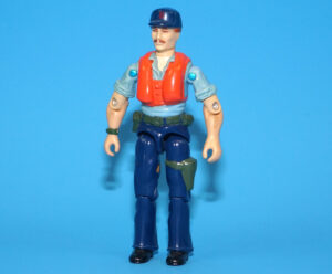 1984 GI JOE CUTTER v1 KILLER WHALE DRIVER 100% COMPLETE C9+ HASBRO