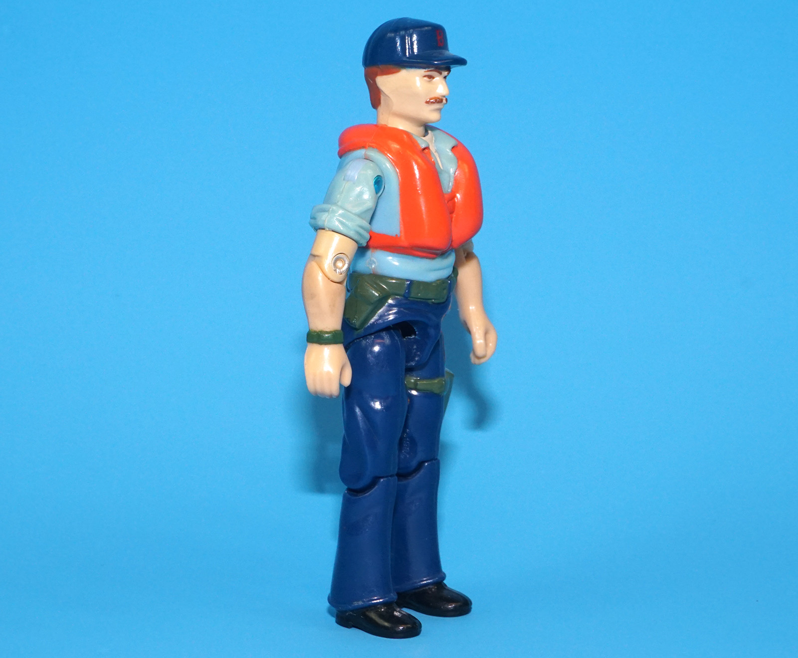 1984 GI JOE CUTTER v1 KILLER WHALE DRIVER 100% COMPLETE C9+ HASBRO - Image 3