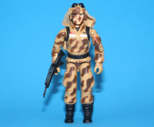 1985 GI JOE DUSTY v1 NEAR COMPLETE C9 HASBRO