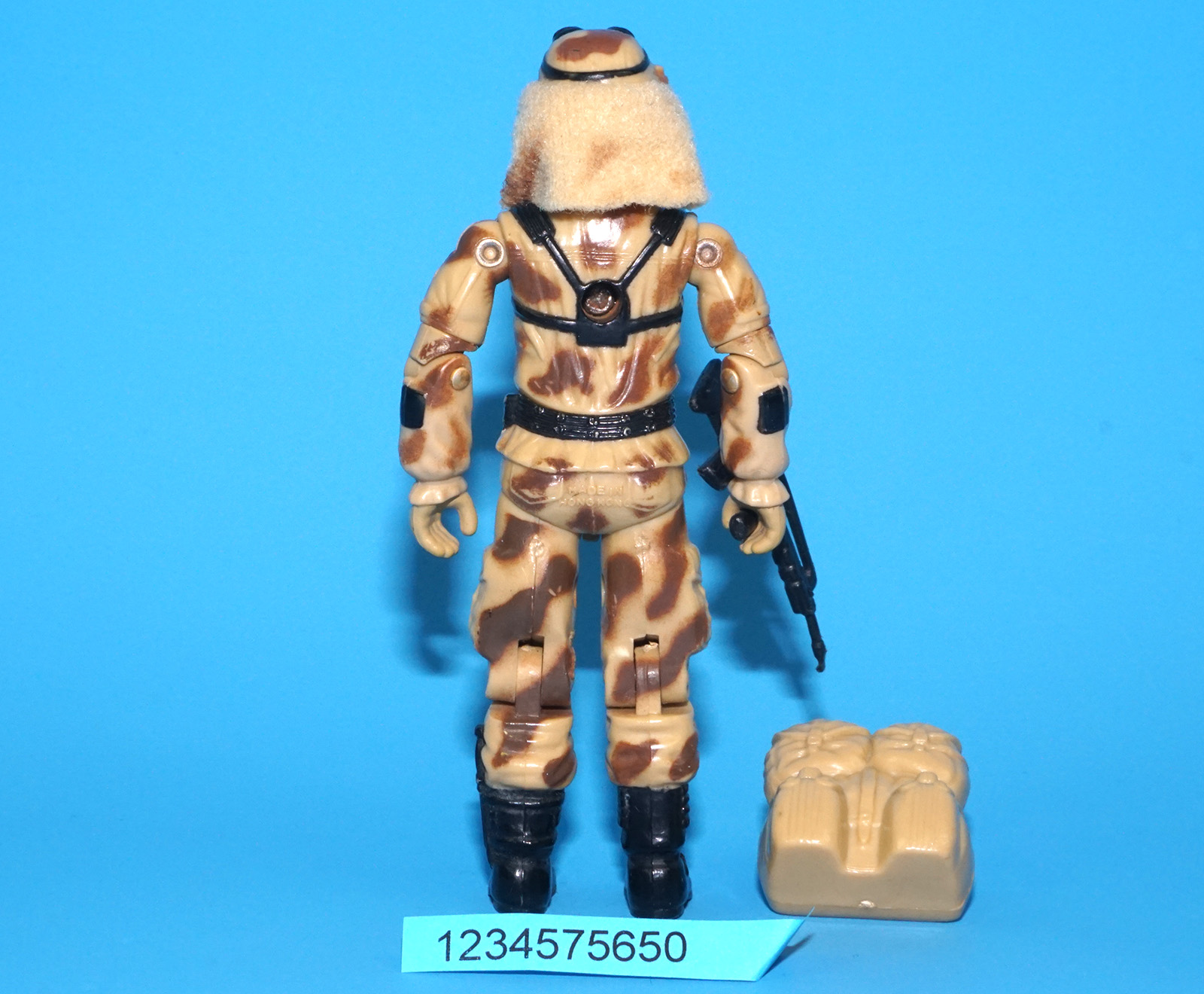 1985 GI JOE DUSTY v1 NEAR COMPLETE C9 HASBRO - Image 4