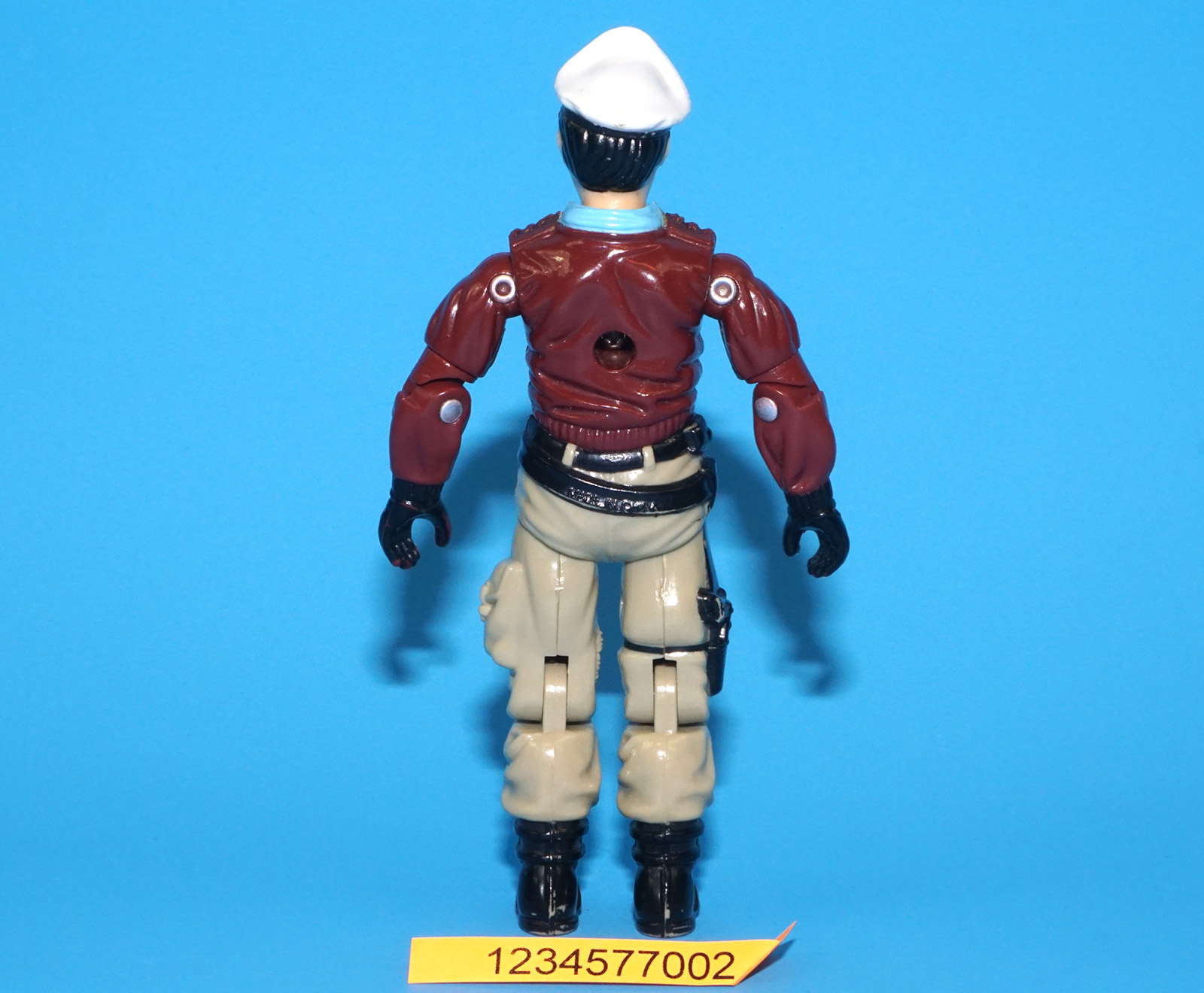 1985 GI JOE KEEL HAUL v1 USS FLAGG CAPTAIN C8+ HASBRO - Image 4