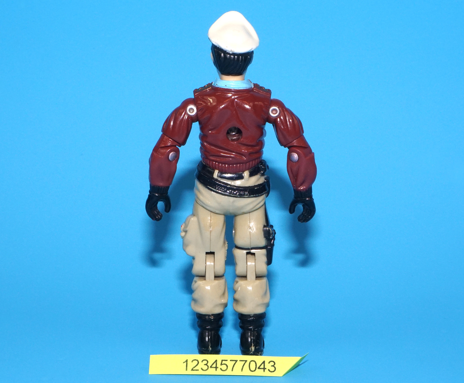 1985 GI JOE KEEL HAUL v1 USS FLAGG CAPTAIN C8+ HASBRO - Image 4