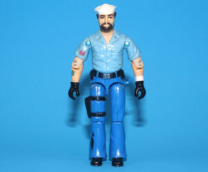 1985 GI JOE SHIPWRECK v1 C8+ HASBRO