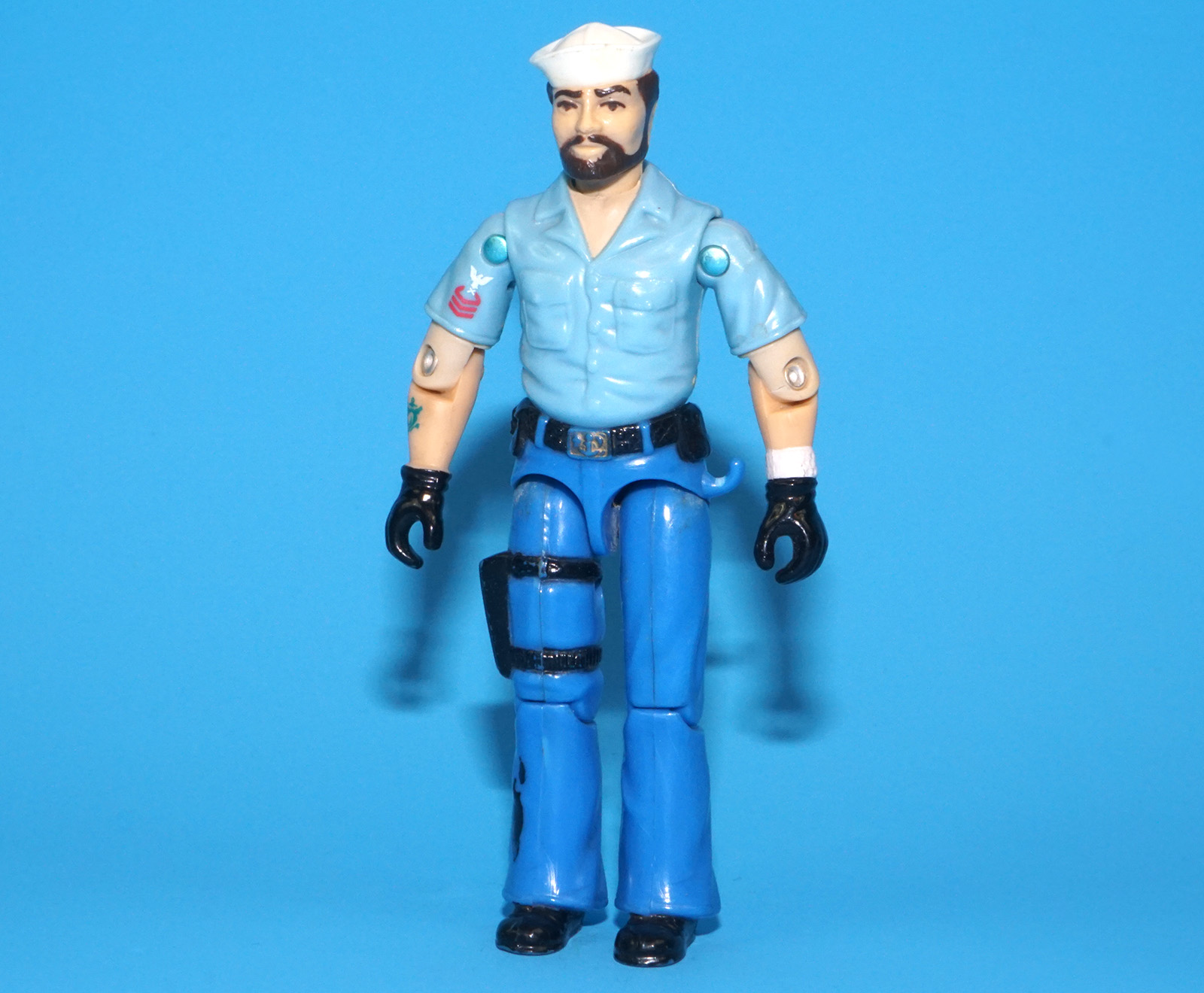 1985 GI JOE SHIPWRECK v1 C8+ HASBRO - Image 2