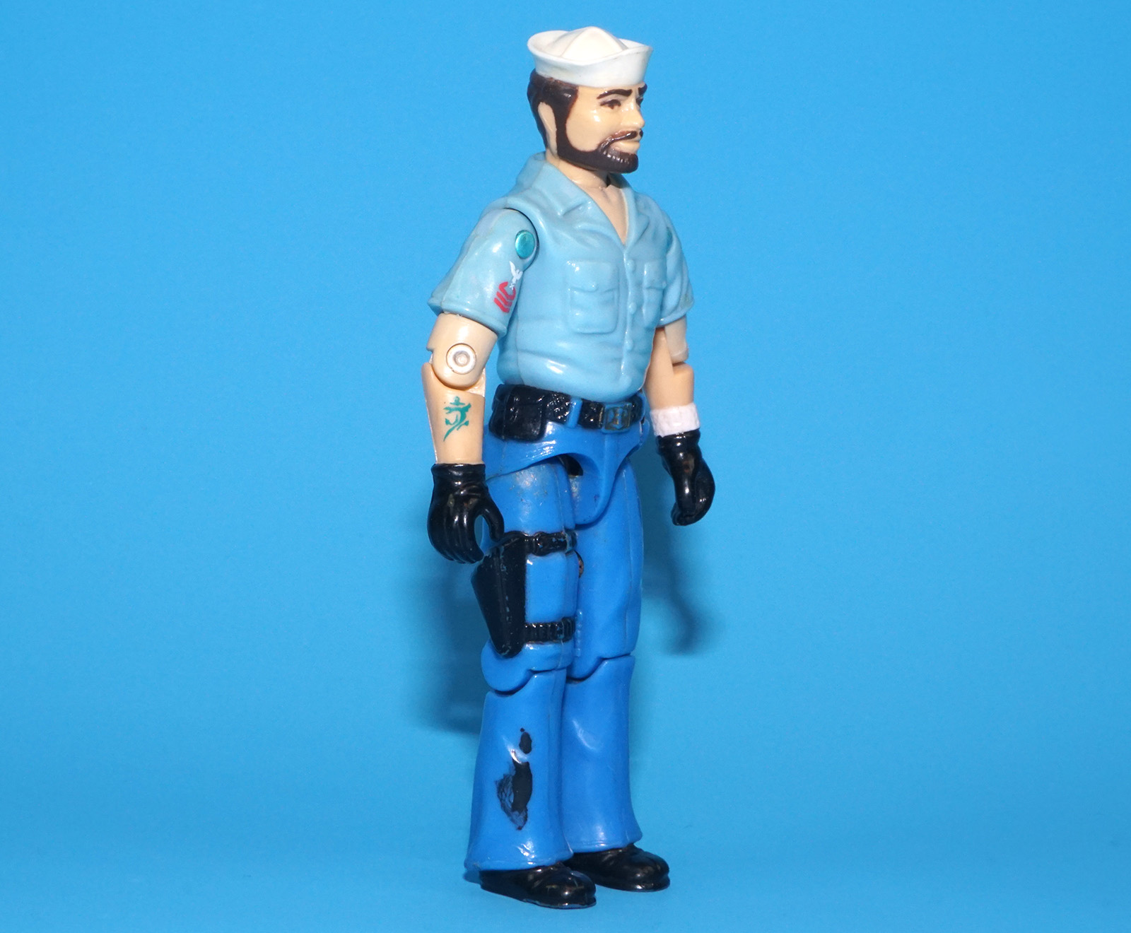 1985 GI JOE SHIPWRECK v1 C8+ HASBRO - Image 3
