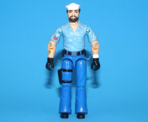 1985 GI JOE SHIPWRECK v1 C9 HASBRO
