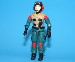 1986 GI JOE LIFT-TICKET v1 TOMAHAWK PILOT C9 HASBRO