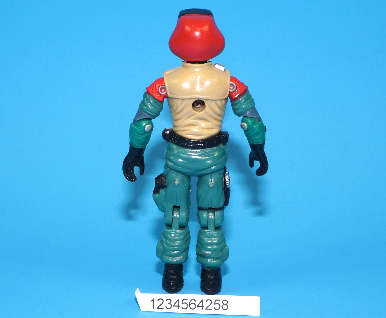 1986 GI JOE LIFT-TICKET v1 TOMAHAWK PILOT C9 HASBRO - Image 3