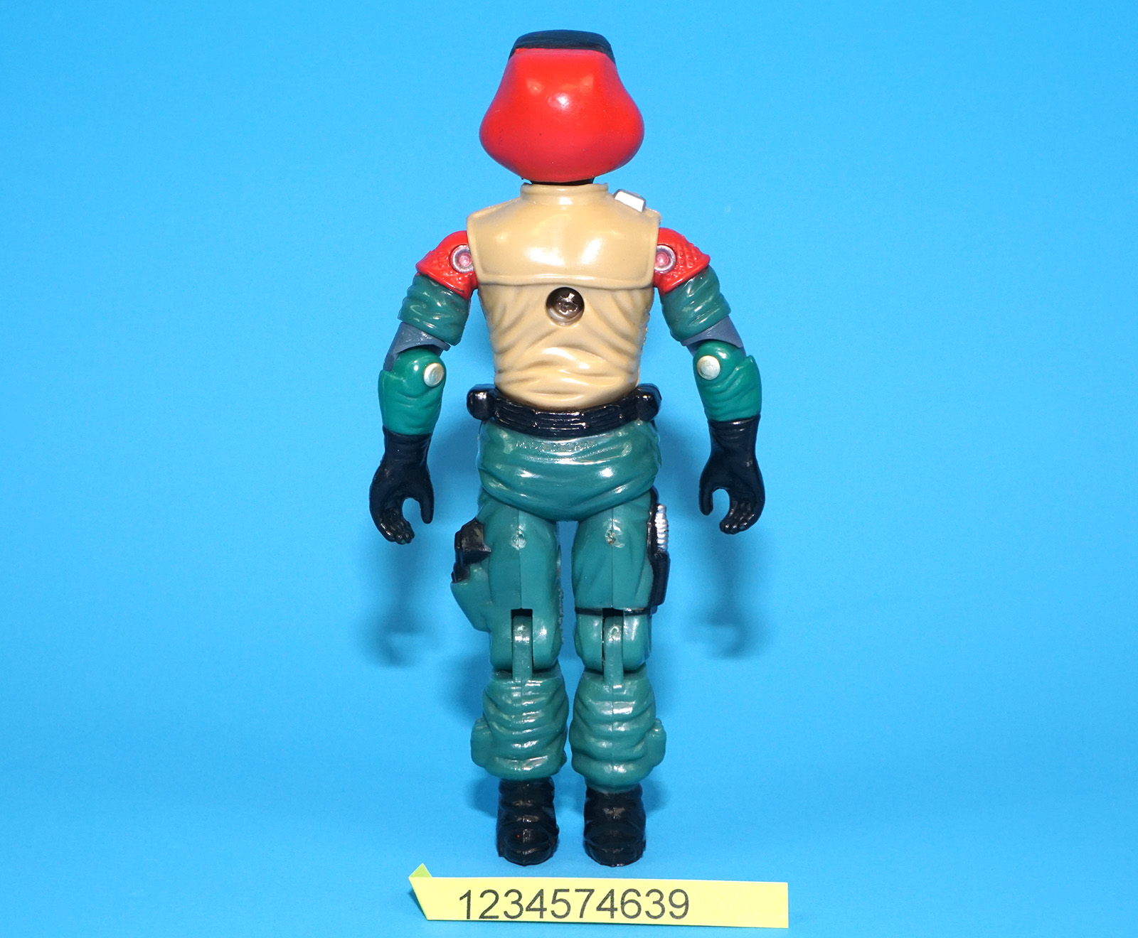 1986 GI JOE LIFT-TICKET v1 TOMAHAWK PILOT C9 HASBRO - Image 3