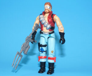 1986 GI JOE MONKEYWRENCH v1 100% COMPLETE C9 HASBRO