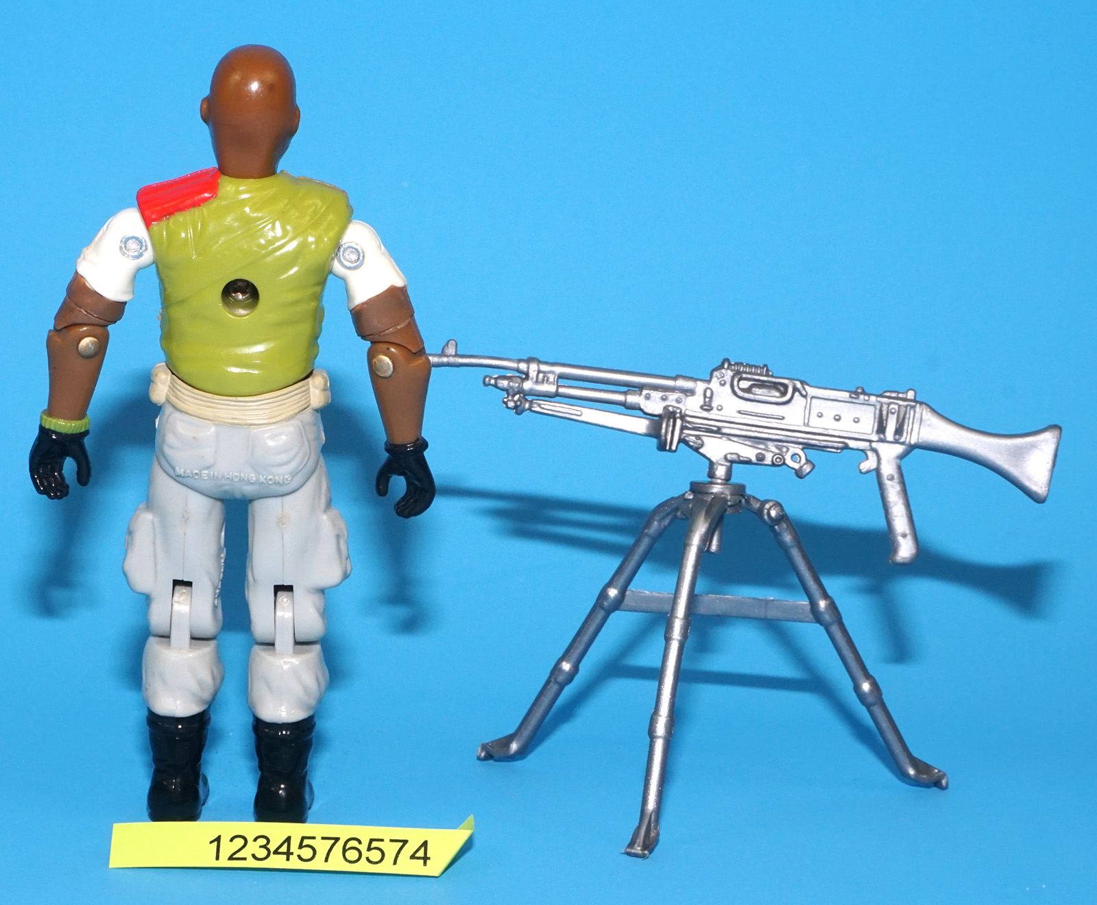 1986 GI JOE ROADBLOCK v2 100% COMPLETE C9 HASBRO - Image 3