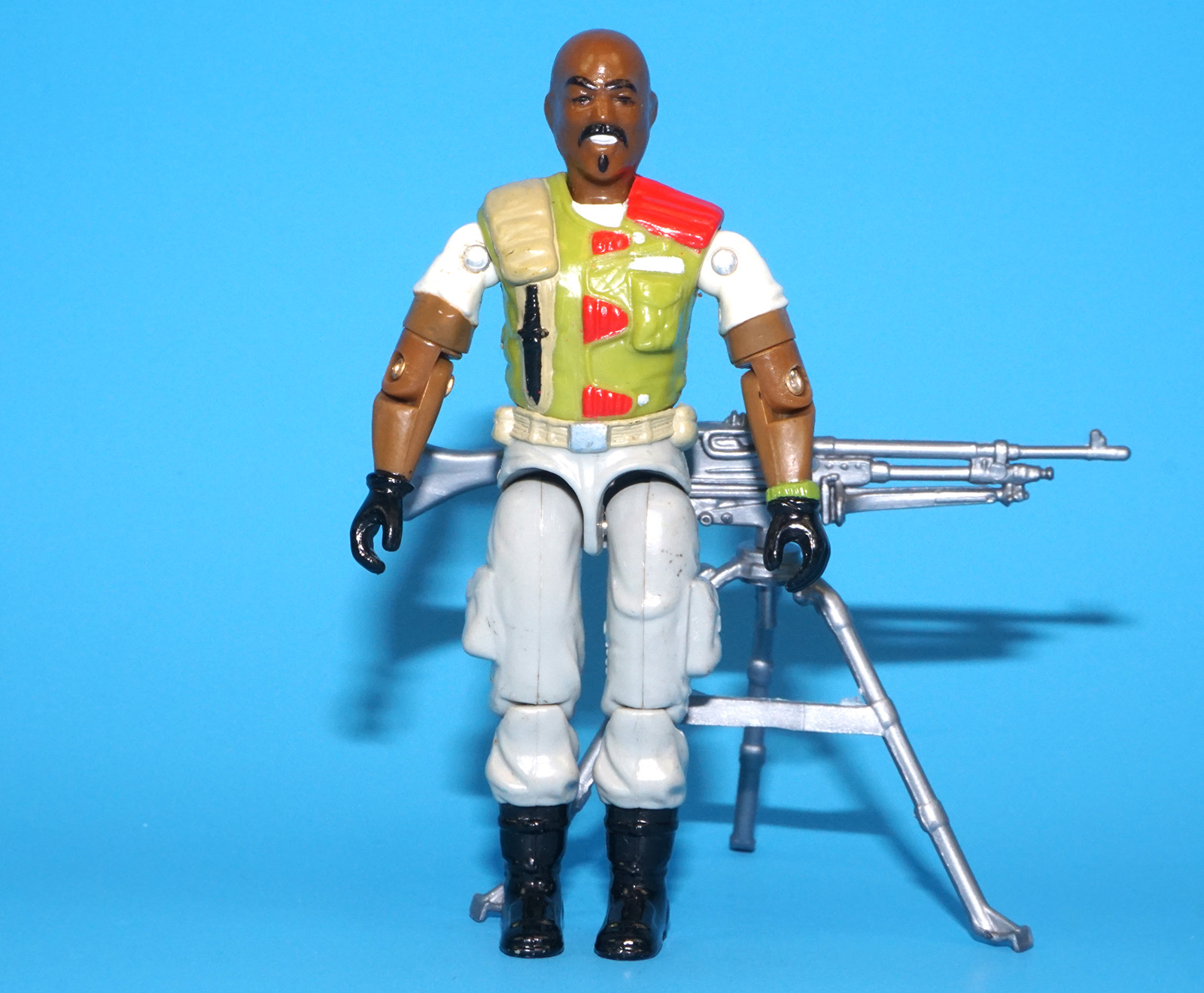 1986 GI JOE ROADBLOCK v2 100% COMPLETE C9 HASBRO