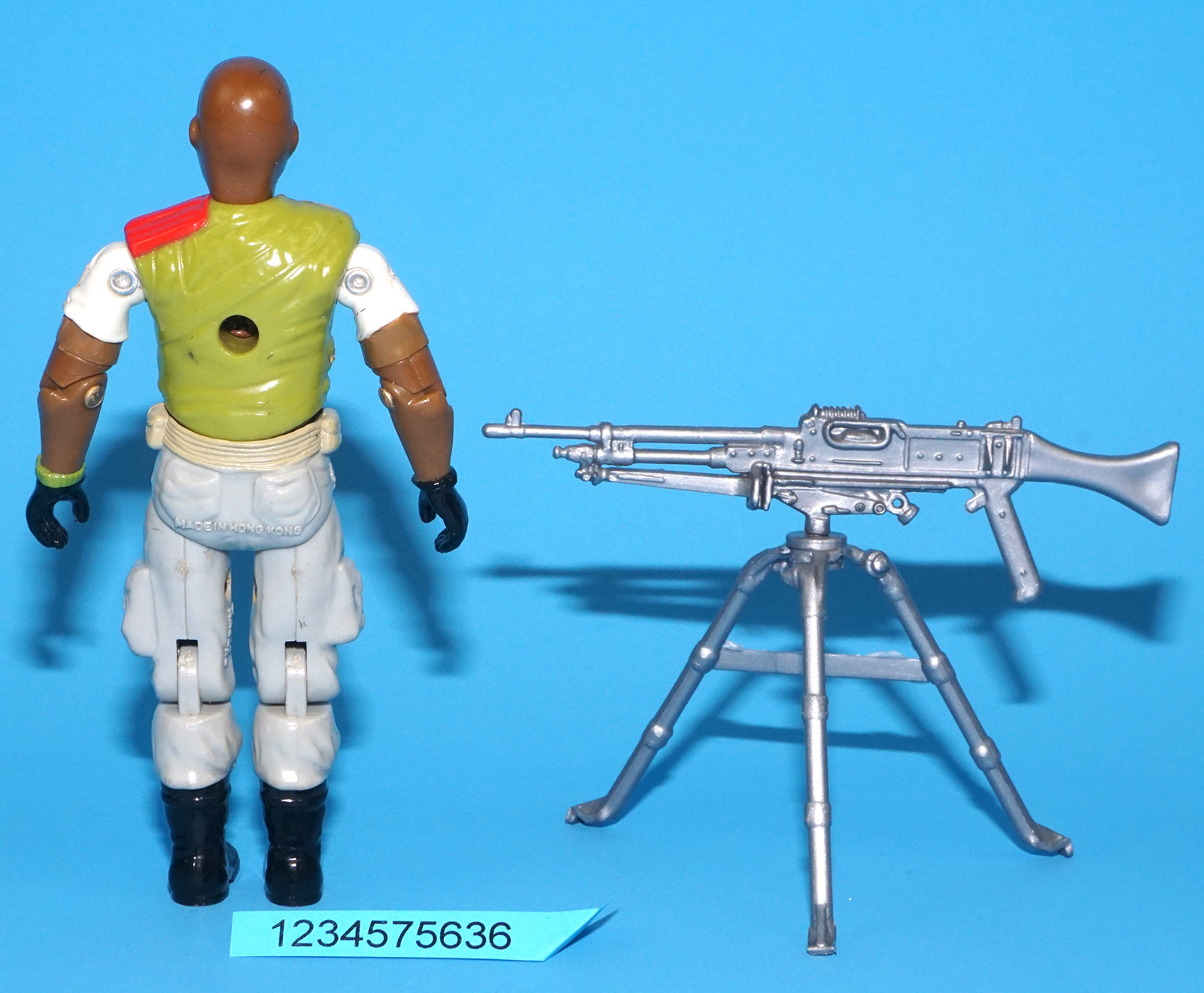 1986 GI JOE ROADBLOCK v2 100% COMPLETE C9 HASBRO - Image 3