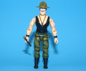 1986 GI JOE SGT SLAUGHTER v2 TRIPLE T TANK DRIVER 100% COMPLETE C9+ HASBRO