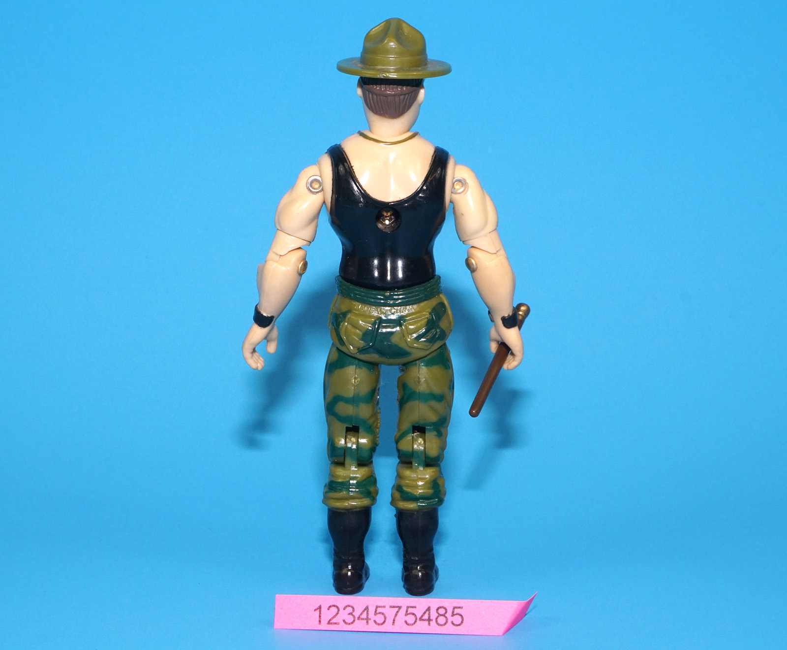 1986 GI JOE SGT SLAUGHTER v2 TRIPLE T TANK DRIVER 100% COMPLETE C9+ HASBRO - Image 5