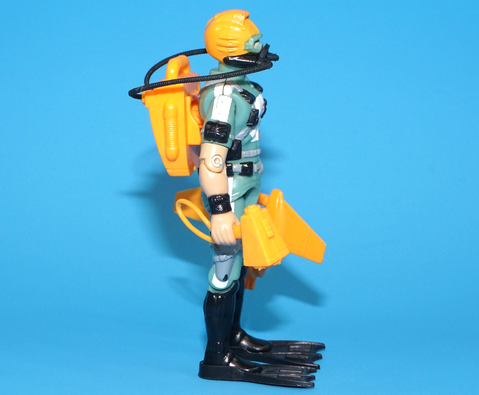 1986 GI JOE WET-SUIT v1 100% COMPLETE C9+ HASBRO - Image 3
