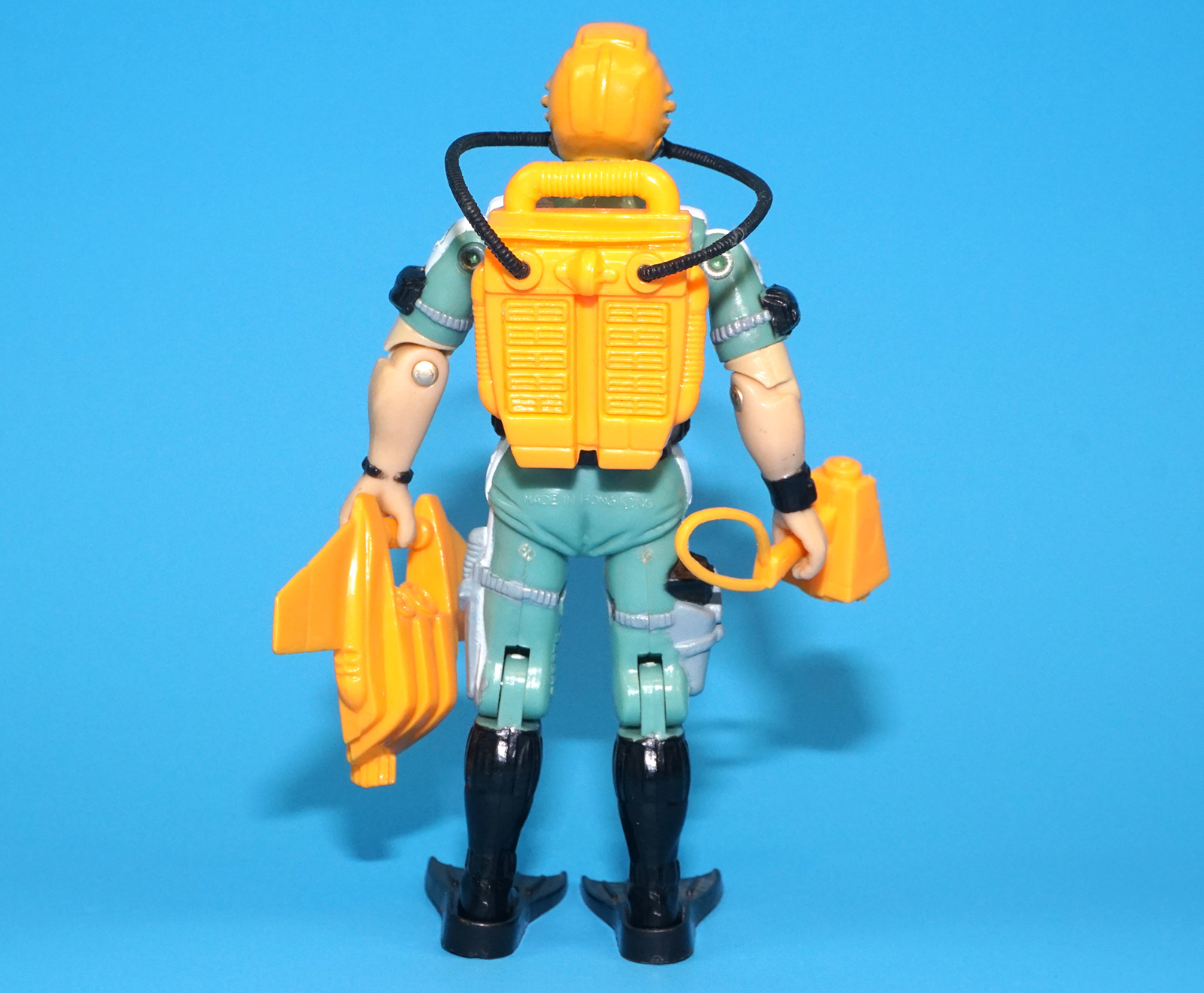 1986 GI JOE WET-SUIT v1 100% COMPLETE C9+ HASBRO - Image 4