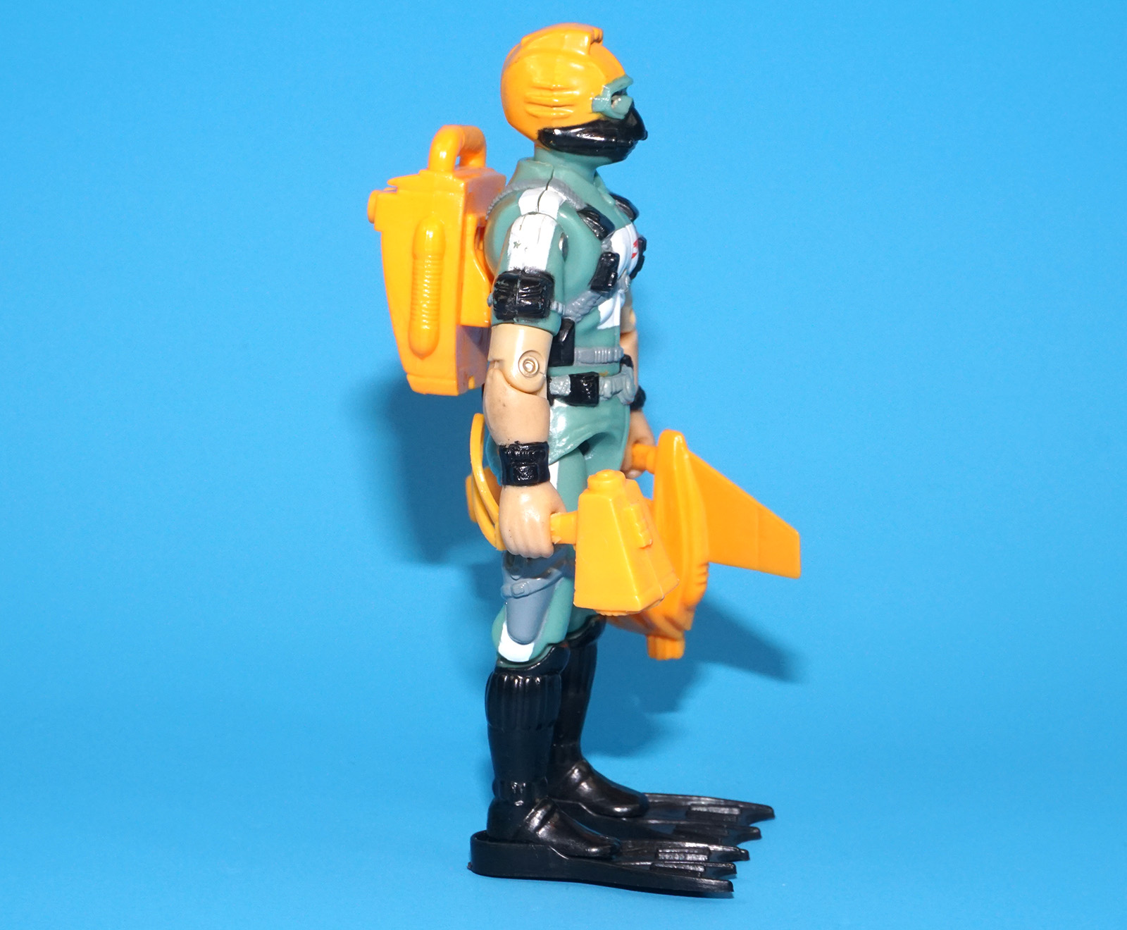 1986 GI JOE WET-SUIT v1 NEAR COMPLETE C9 HASBRO - Image 3