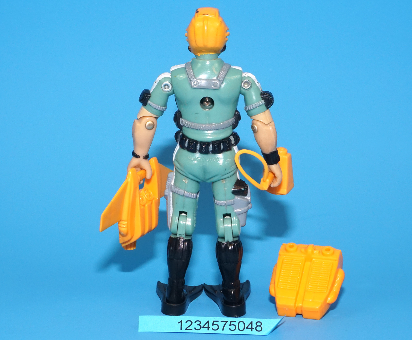1986 GI JOE WET-SUIT v1 NEAR COMPLETE C9 HASBRO - Image 4