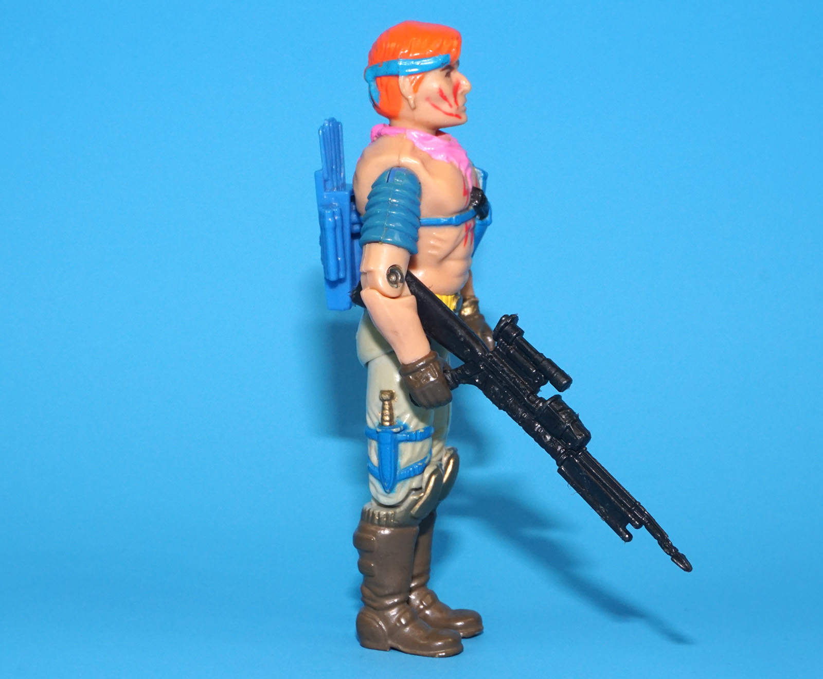 1986 GI JOE ZANDAR v1 100% COMPLETE C8+ HASBRO - Image 3