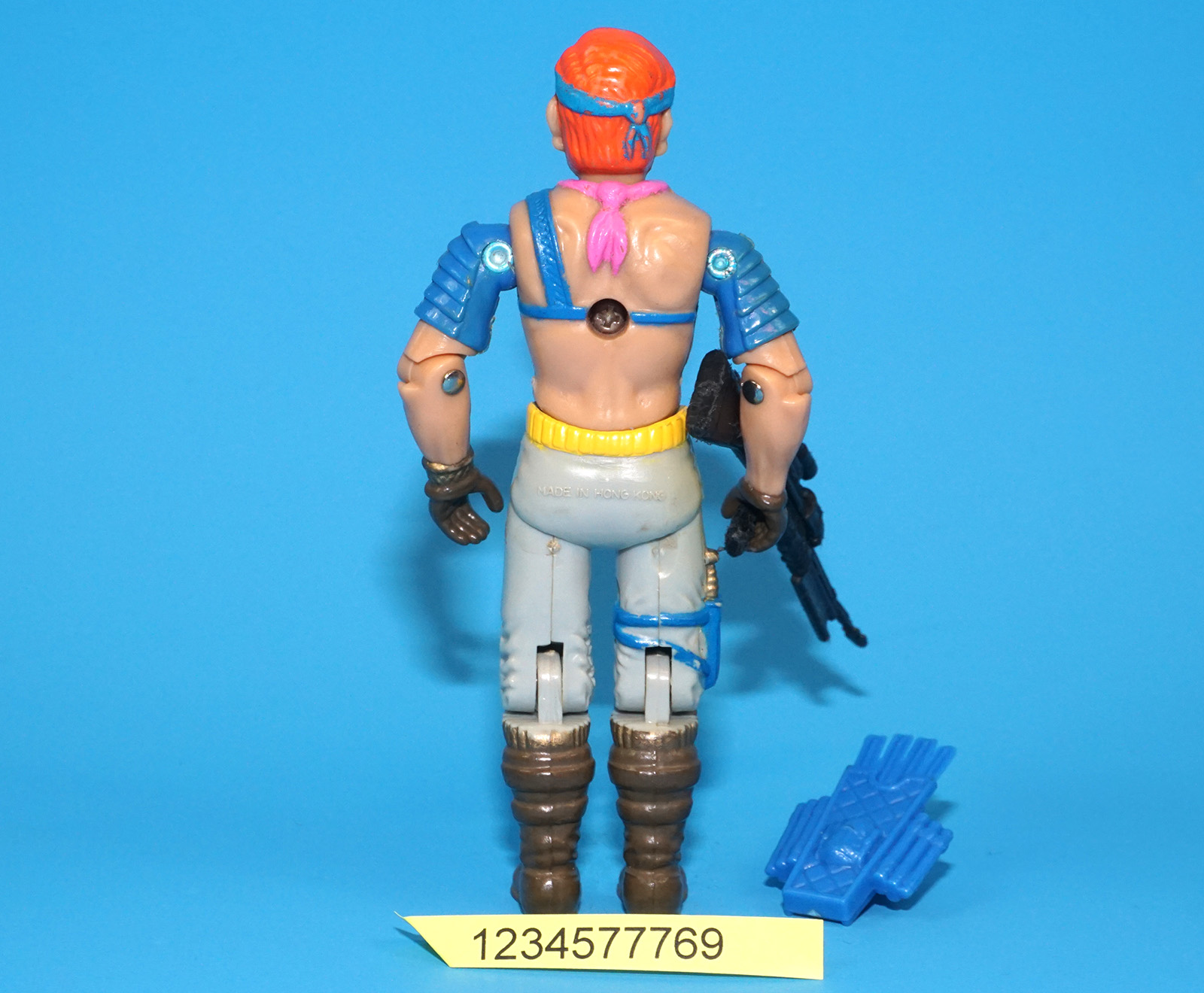 1986 GI JOE ZANDAR v1 100% COMPLETE C8+ HASBRO - Image 4
