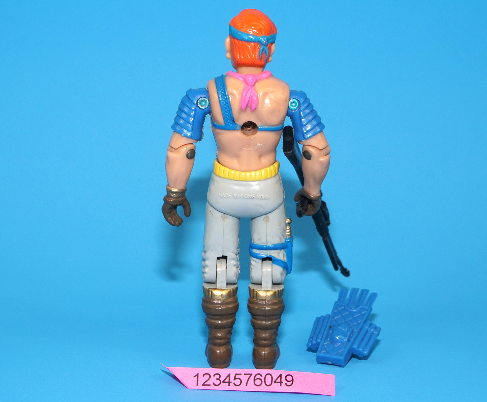 1986 GI JOE ZANDAR v1 100% COMPLETE C9+ HASBRO - Image 4