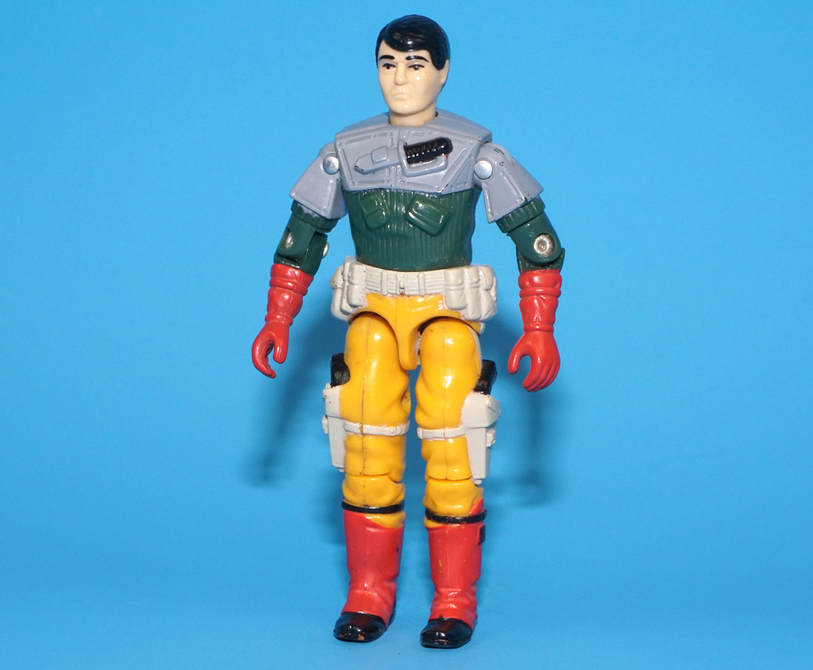 1987 GI JOE BACK-STOP v1 PERSUADER DRIVER C9 HASBRO - Image 2