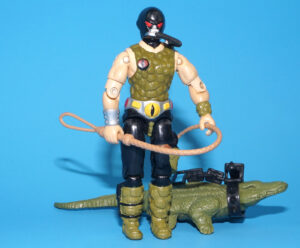 1987 GI JOE CROC MASTER v1 100% COMPLETE C9+ HASBRO