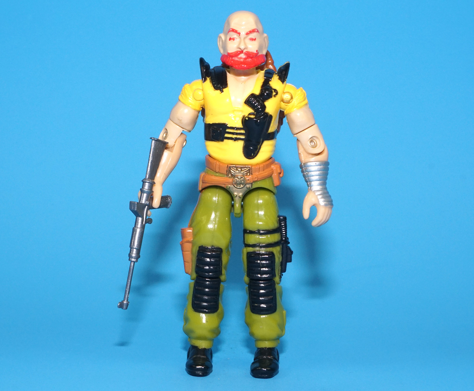1987 GI JOE SGT SLAUGHTER RENEGADES TAURUS v1 100% COMPLETE C9 HASBRO