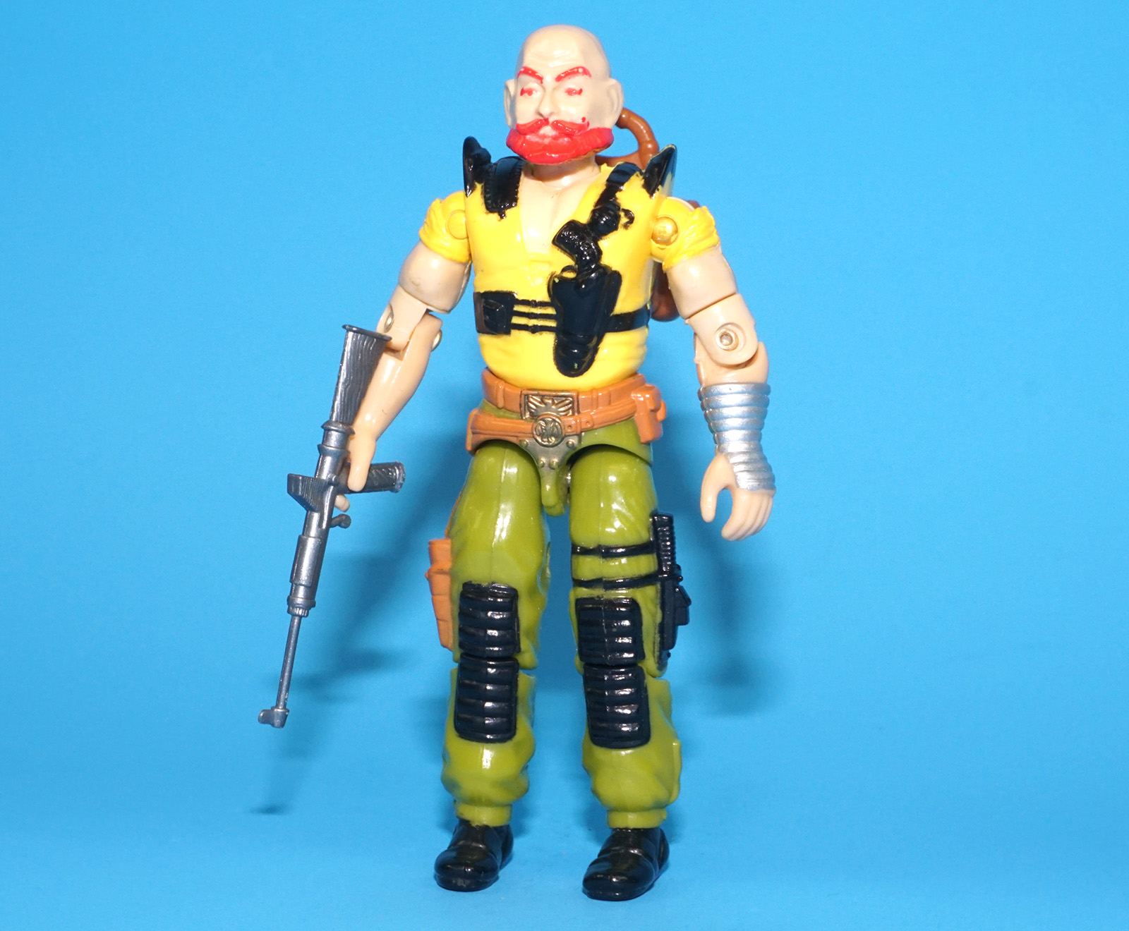 1987 GI JOE SGT SLAUGHTER RENEGADES TAURUS v1 100% COMPLETE C9 HASBRO - Image 2
