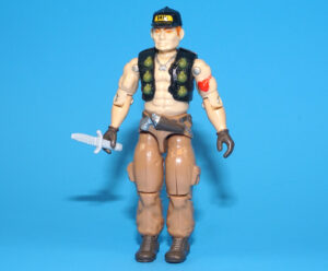 1987 GI JOE STEAM ROLLER v1 MOBILE COMMAND CENTER DRIVER 100% COMPLETE C9+ HASBRO