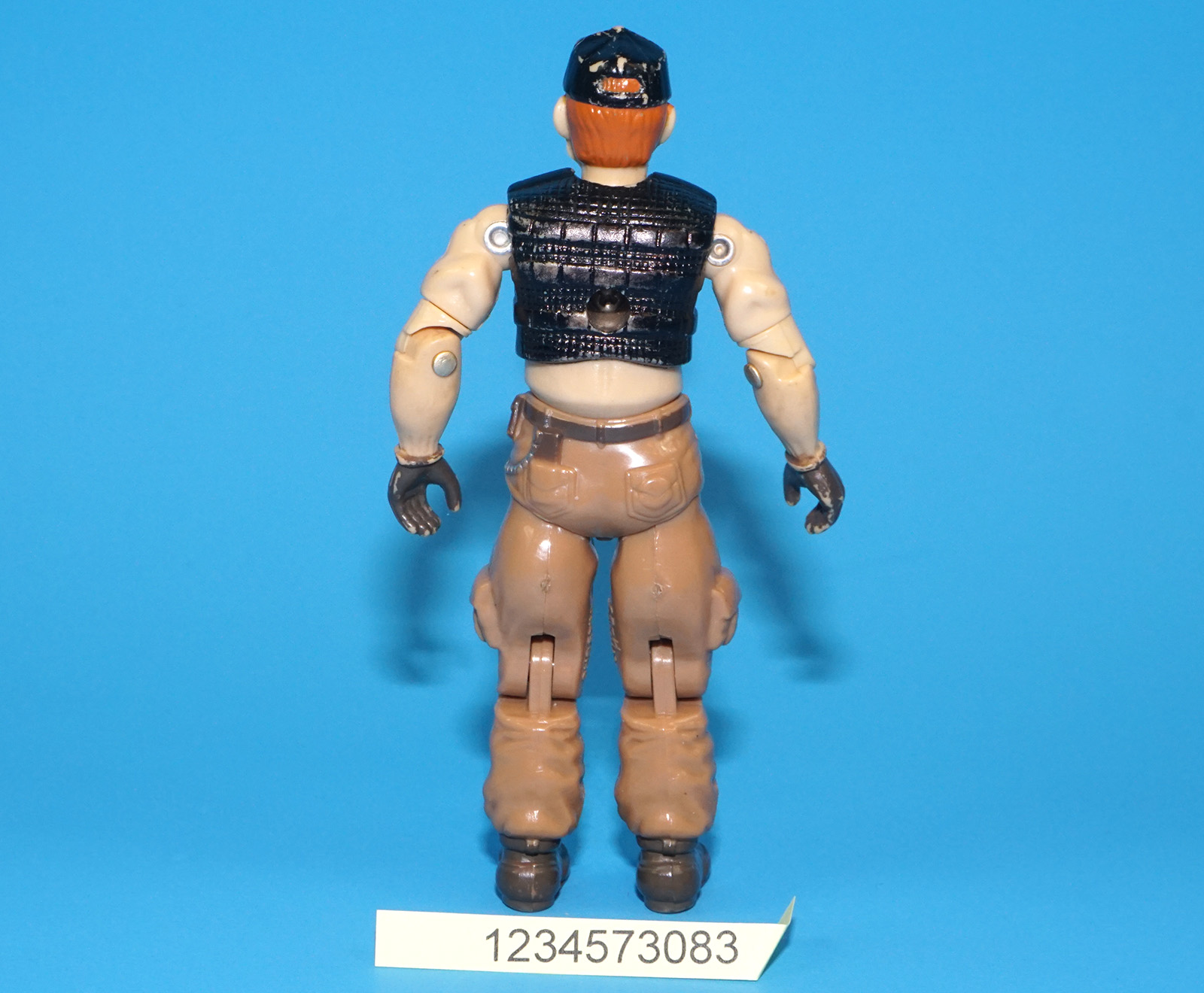 1987 GI JOE STEAM ROLLER v1 MOBILE COMMAND CENTER DRIVER C7 HASBRO - Image 4