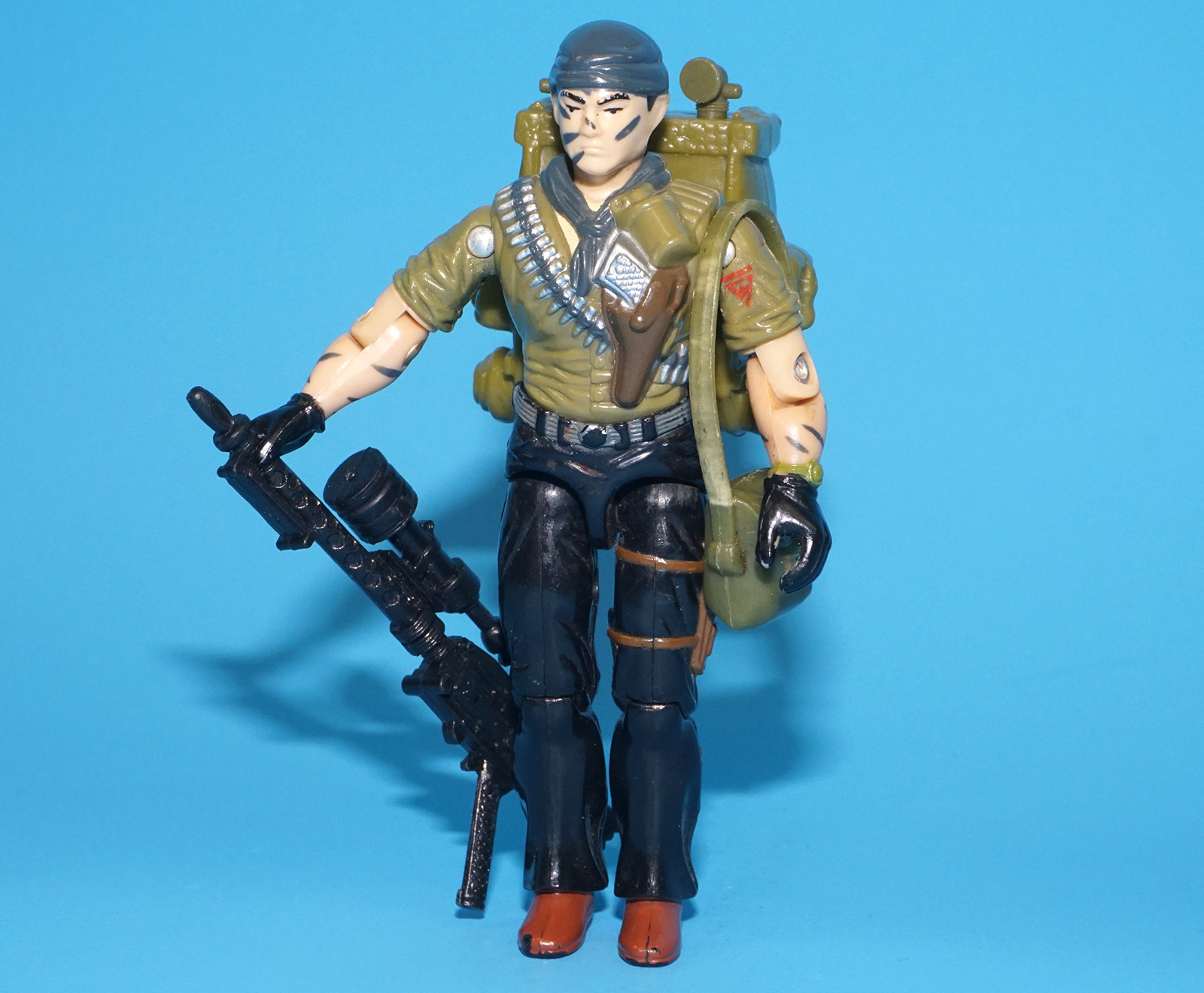1987 GI JOE TUNNEL RAT v1 100% COMPLETE C8+ HASBRO - Image 2