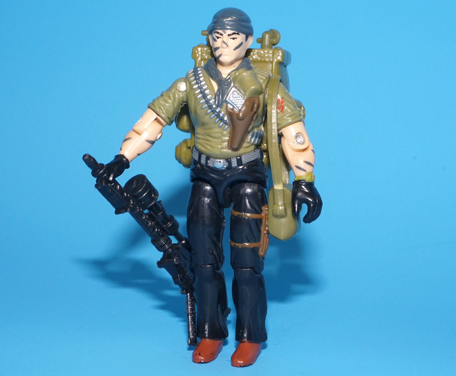 1987 GI JOE TUNNEL RAT v1 100% COMPLETE C8+ HASBRO - Image 2