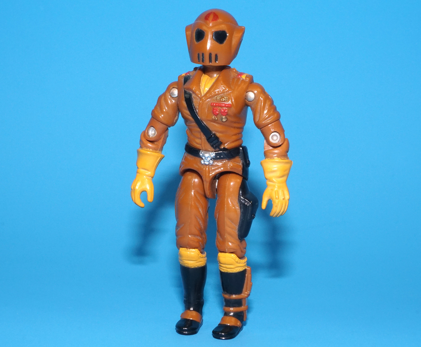 1987 GI JOE W.O.R.M.S. v1 COBRA MAGGOT DRIVER NEAR COMPLETE (NO ANTENNA) C9 HASBRO - Image 2