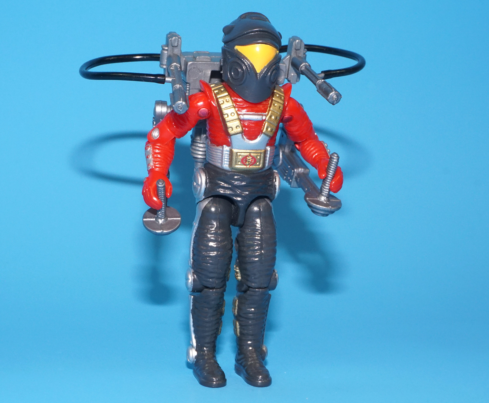 1988 GI JOE ASTRO-VIPER v1 100% COMPLETE C9 HASBRO - Image 2