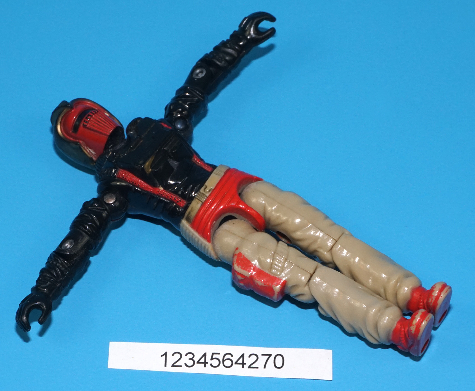 1988 GI JOE FERRET v1 D.E.M.O.N. DRIVER 100% COMPLETE C6 HASBRO - Image 4