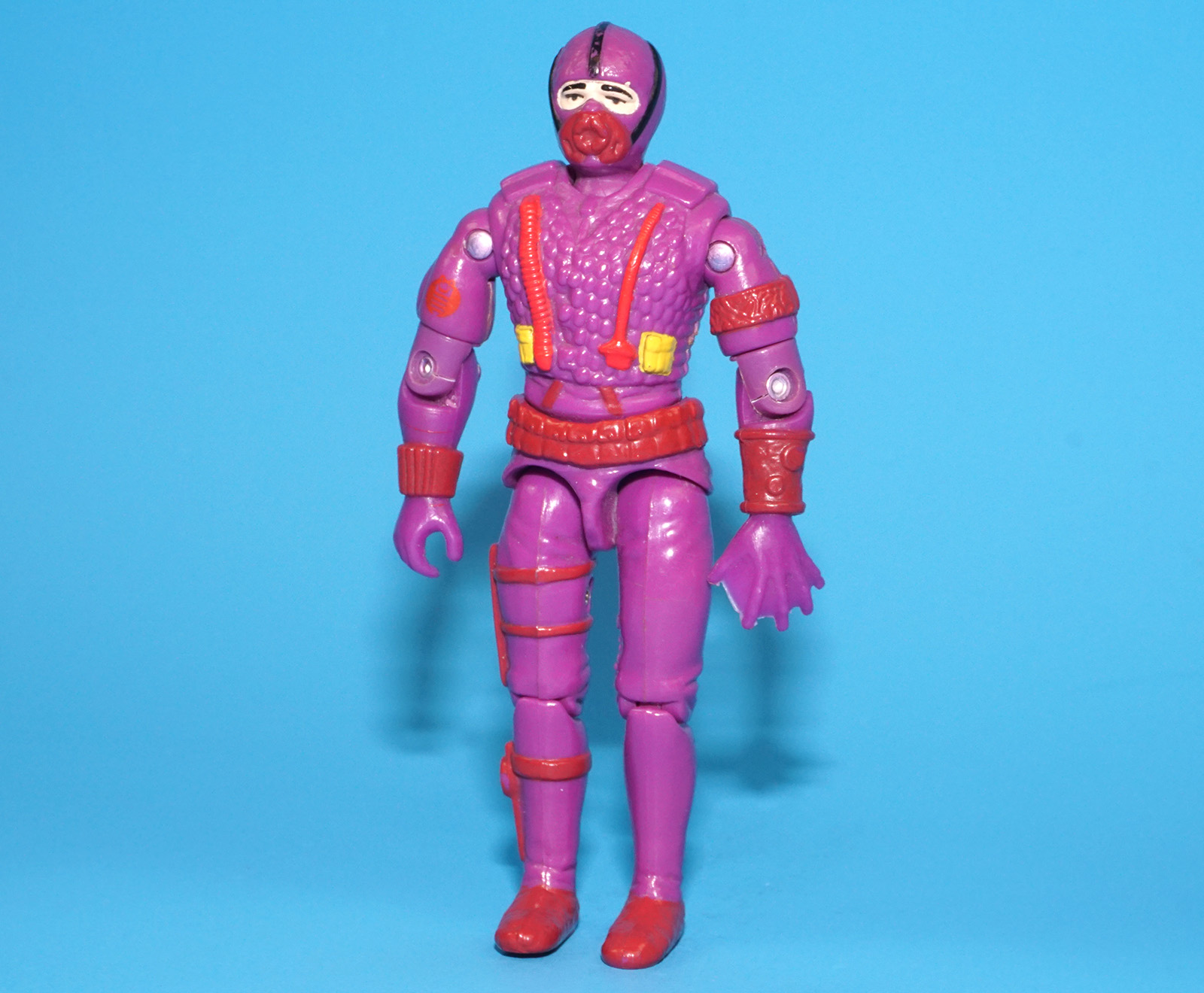 1988 GI JOE HYDRO-VIPER v1 C9 HASBRO - Image 2