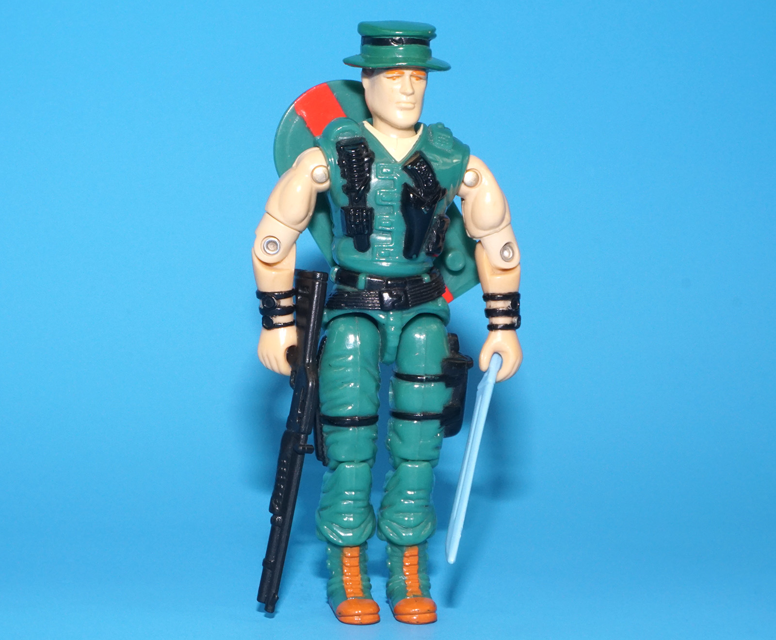 1988 GI JOE MUSKRAT v1 100% COMPLETE C9 HASBRO - Image 2