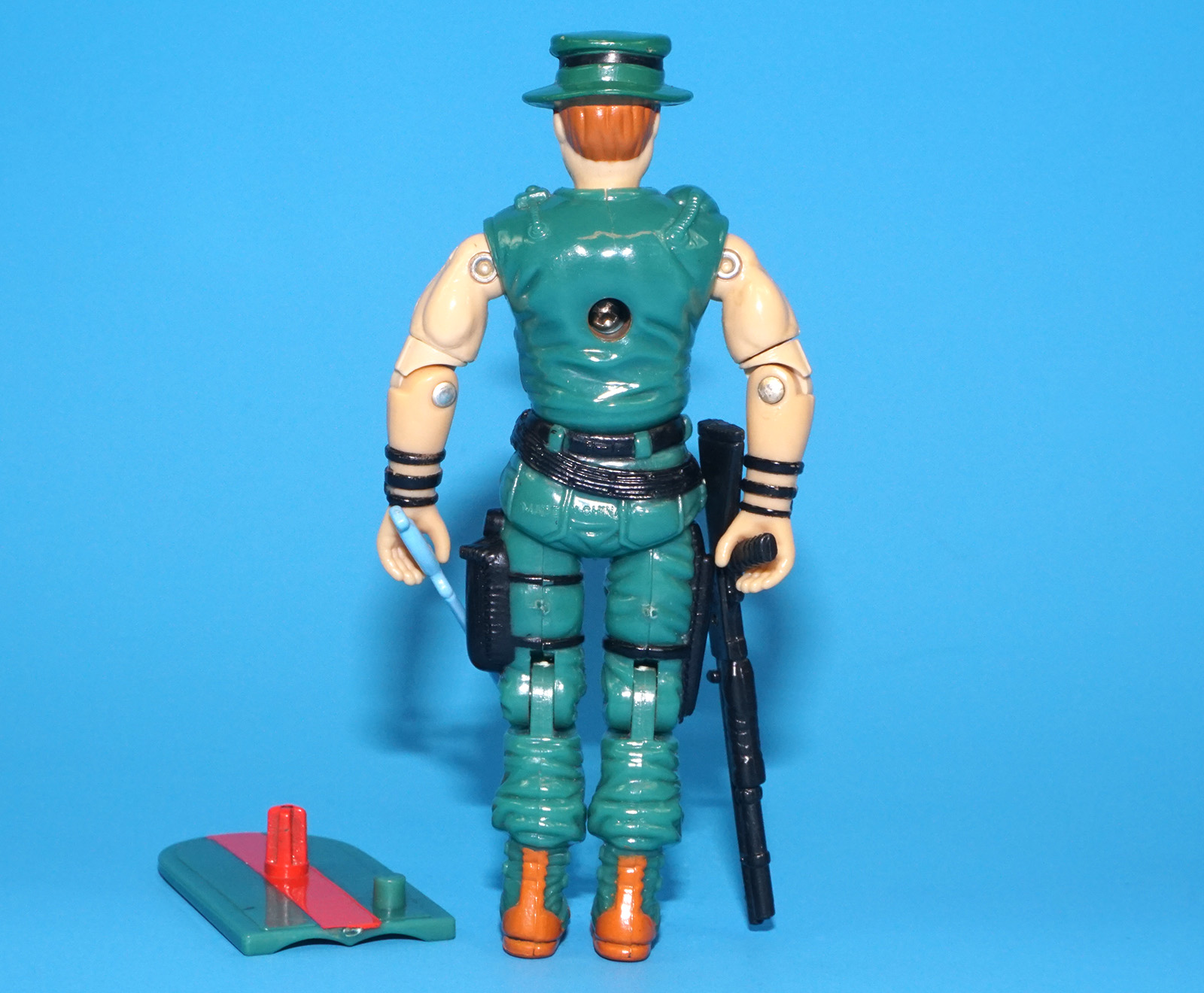 1988 GI JOE MUSKRAT v1 100% COMPLETE C9 HASBRO - Image 4