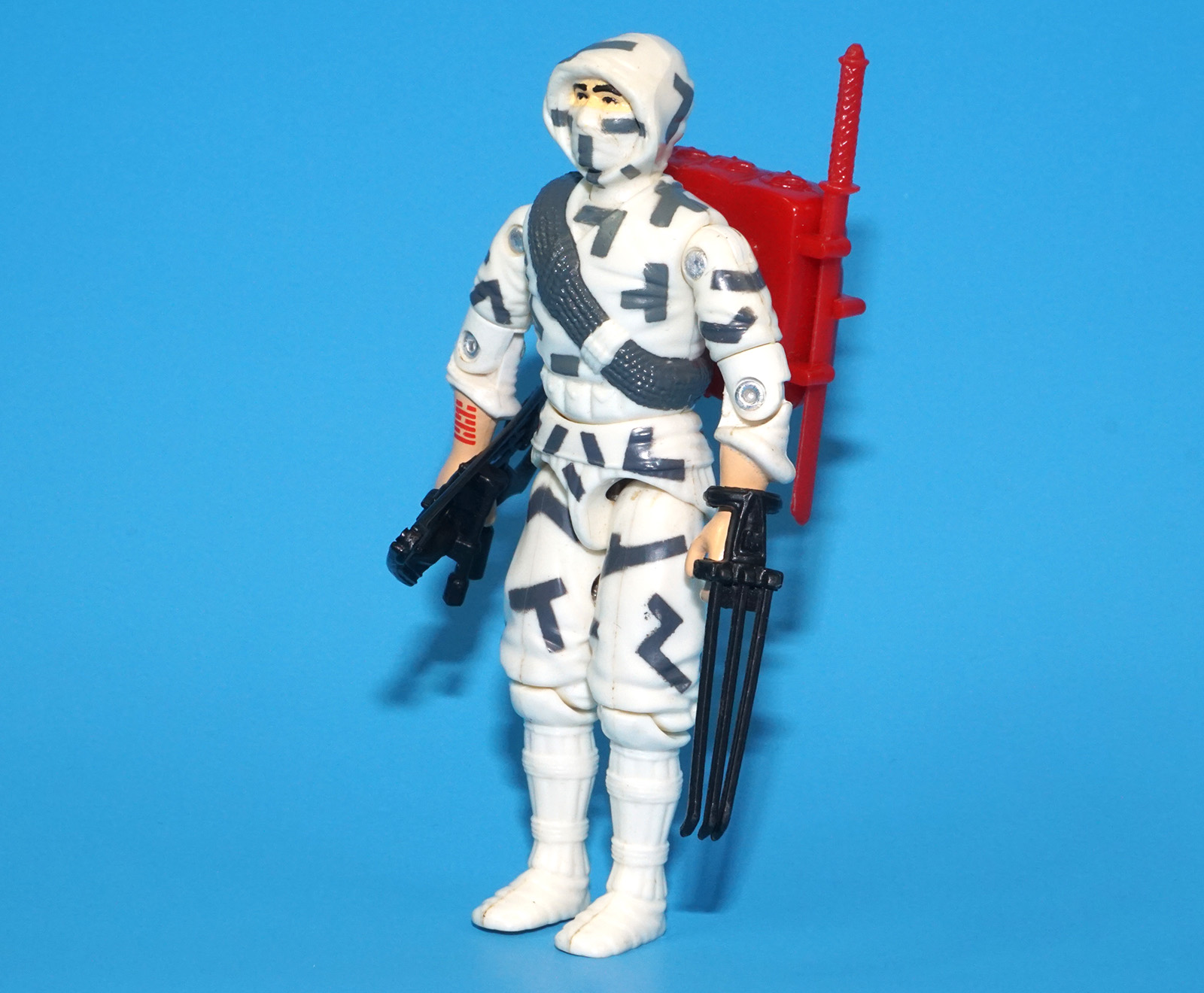 1988 GI JOE STORM SHADOW v2 100% COMPLETE C9 HASBRO - Image 3