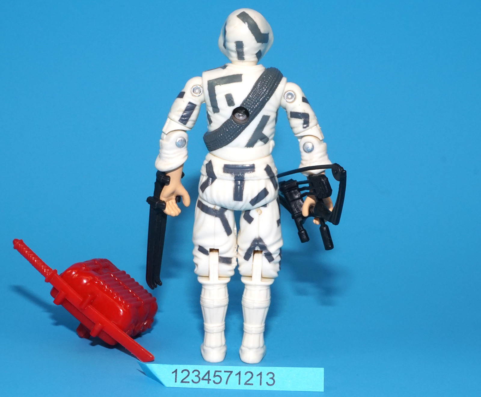 1988 GI JOE STORM SHADOW v2 100% COMPLETE C9 HASBRO - Image 4