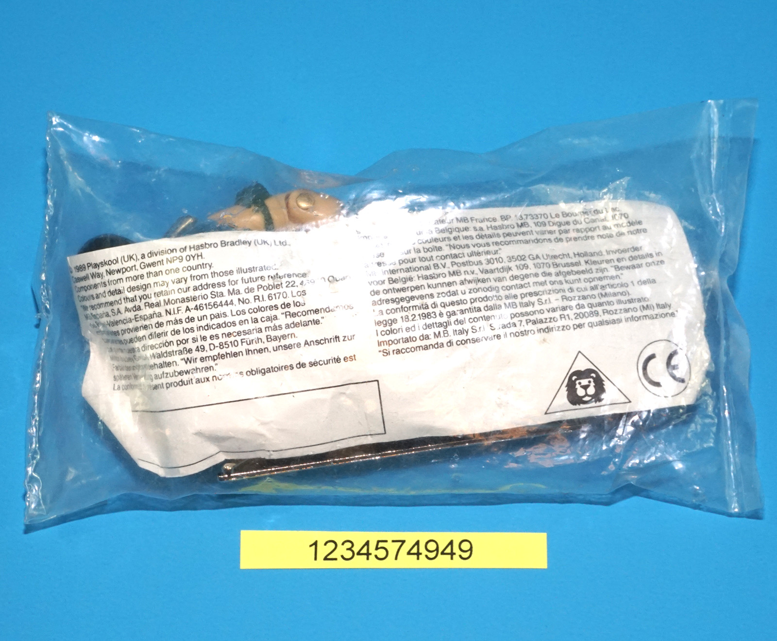 1988 GI JOE SUPER TROOPER v1 1990 MAIL-IN MISB SEALED BAGGY NL BE BENELUX HASBRO HTF - Image 6